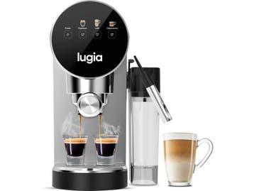 Lugia Koffiemachine - Pistonmachine - 20 bar - Automatische, Verzenden, Zo goed als nieuw