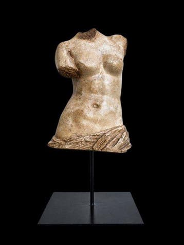 sculptuur, Busto Venere di Milo - 43 cm - marmerpoeder, Antiek en Kunst