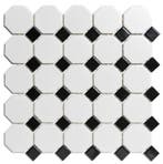 Wand & Vloer Mozaïek Tegels Factory Keramiek Mat Wit & Gl.., Keramiek, Nieuw, Ophalen of Verzenden, 20 tot 40 cm