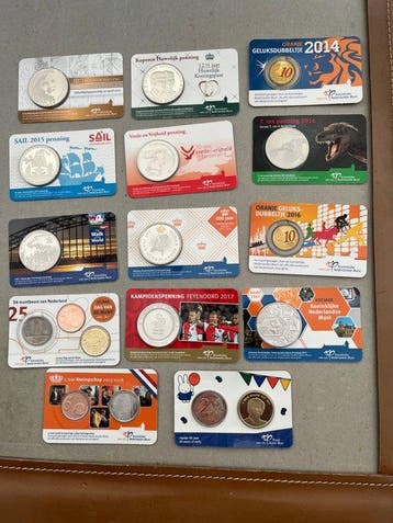 Nederland. Coincard 2013/2020 (14 stuks) (Zonder