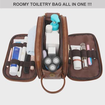 Waterdichte Reis Toilettas Heren - Ruime Wash Bag met Make-u, Verzenden, Nieuw