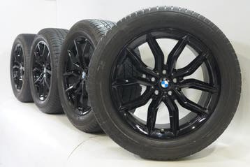 BMW X5 G05 X6 G06 734 19 inch velgen Bridgestone Runflat Win, Auto-onderdelen, Banden en Velgen, 19 inch, Gebruikt, Velg(en), Winterbanden