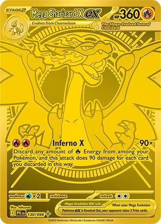 Mega Charizard X ex (PFL 130), Ophalen of Verzenden, Nieuw