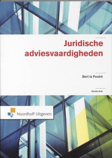 Boek Juridische adviesvaardigheden 9789001541262, Verzenden, Zo goed als nieuw