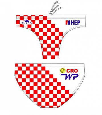 Special Made Turbo Waterpolo broek Croatia 2012, Nieuw