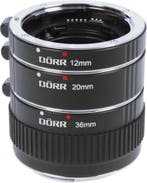 Dörr Extension Tube Set 12/20/36mm voor Sony (Nieuw), Verzenden, Nieuw