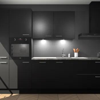 Zwarte keuken Groenland 50153, Verzenden, Nieuw