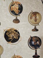 Stof Oude wereldkaarten exclusief - Artmaison Limited -