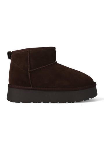 Posh by Poelman Snowboots Eliza 31 Donkerbruin-41, Kleding | Dames, Verzenden, Nieuw, Bruin