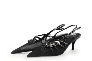 Jeffrey Campbell Slingbacks in maat 36 Bruin, Bruin, Verzenden, Zo goed als nieuw, Jeffrey Campbell