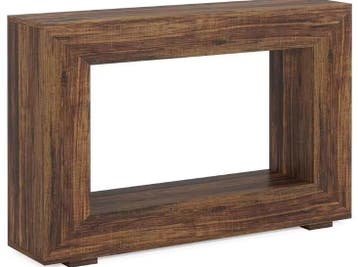 Luxe Rechthoekige Consoletafel – Uniek Design Vintage Hout, Antiek en Kunst, Verzenden