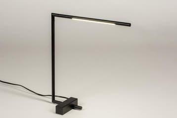 Rietveld Tafellampen - Zwart - Metaal, Verzenden, Nieuw
