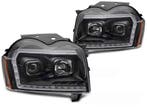 Koplampen Jeep Grand Cherokee 2005-2008 Tube Zwart, Ophalen of Verzenden, Nieuw