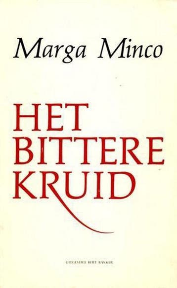 Het bittere kruid - M. Minco 9789060191743, Boeken, Verzenden, Gelezen, M. Minco