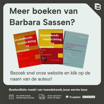 Gezondheidsbevordering en zelfmanagement door, Verzenden, Gelezen, Barbara Sassen