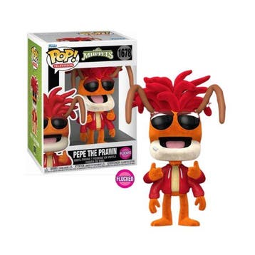 Funko Pop! Television Muppets  Pepe the Prawn (Flocked) 1678, Verzenden, Nieuw