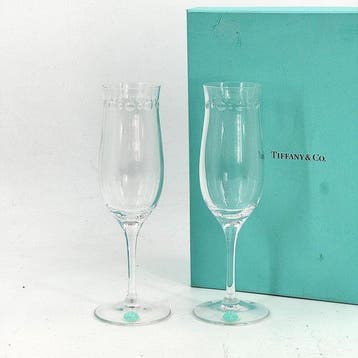 Tiffany & Co. - Champagneglas - Kristal - Cristal Wijn