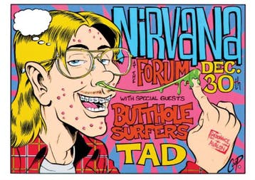 Posters - Poster Nirvana - Forum, Verzenden, Zo goed als nieuw