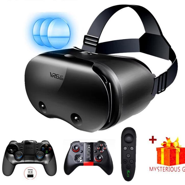 VR Bril Smartphone 3D Virtual Reality Headset 120°, Spelcomputers en Games, Virtual Reality, Nieuw, Verzenden