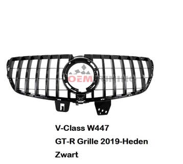 Grille geschikt voor V-Klasse W447 | GT-R Style | 19-24 |, Auto-onderdelen, Carrosserie en Plaatwerk, Nieuw, Voor, Mercedes-Benz