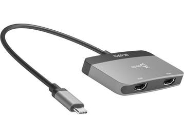 j5create JCA374 - 8K USB-C naar Dual HDMI-beeldschermadapter, Verzenden, Nieuw
