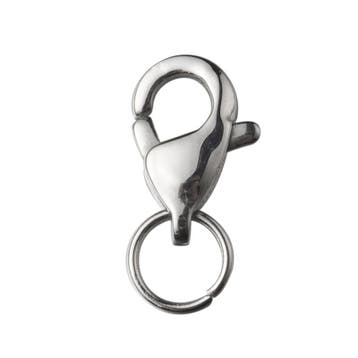 1 x RVS 304 verbindingssluiting met ringen 18mm 13 x 8 x..., Ophalen of Verzenden, Nieuw, Overige typen
