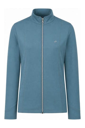 Joy Dorit Vest in maat 46 Blauw, Kleding | Dames, Truien en Vesten, Joy Dorit, Verzenden, Zo goed als nieuw, Blauw