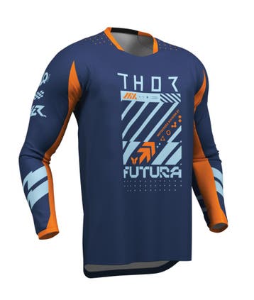Thor 2026 Fall Launchmode Futura Crossshirt Navy / Oranje ma, Ophalen of Verzenden, Nieuw