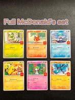 Pokémon - 6 Card - Pikachu, Full McDonalds set, Nieuw