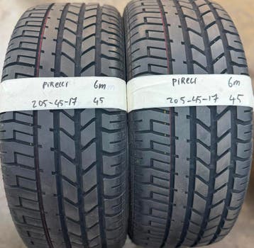 2x 205-45-17 Pirelli Zomer 2x 6mm €45 Per Band 205 45 17, Ophalen, Gebruikt, 17 inch, 205 mm