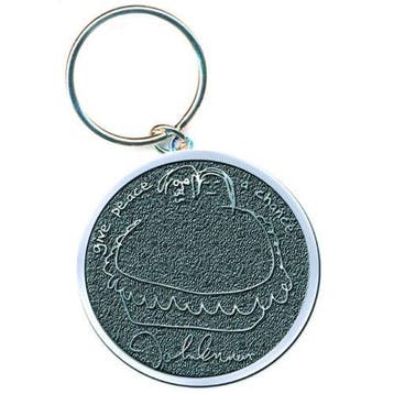 John Lennon - Give Peace a Chance - Sleutelhanger off. merch, Ophalen of Verzenden, Nieuw, Gebruiksvoorwerp