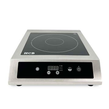 HCB Inductie kookplaat - 3,5 kW - 230V - RVS, Verzenden, Nieuw in verpakking