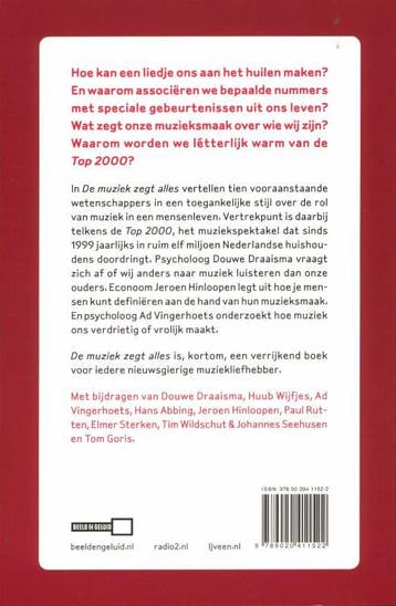 De muziek zegt alles 9789020411522 Douwe Draaisma, Verzenden, Gelezen, Douwe Draaisma