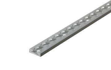 Vliegtuigrail Recht Aluminium - 1 meter - Geanodiseerd, Verzenden, Nieuw