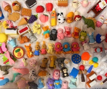 Themacollectie - Japanse novelty-gummen collectie – 82
