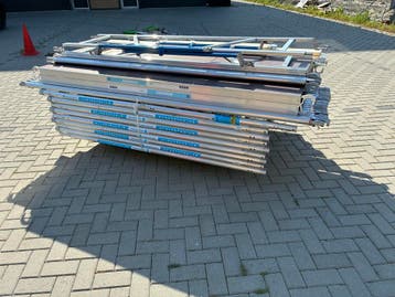 Professionele Euroscaffold Rolsteiger Compleet 10,2 WH, Nieuw, Rolsteiger of Kamersteiger, 5 meter of hoger