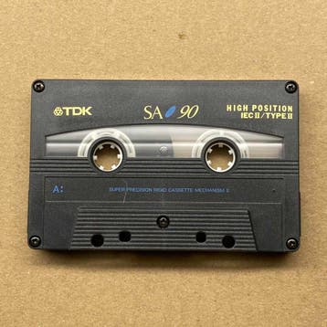 TDK SA 90 onbespeeld gebruikt (Cassette band), Ophalen of Verzenden, Nieuw in verpakking