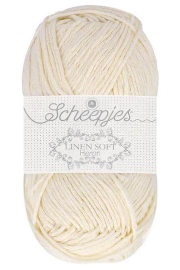 Scheepjes Linen Soft - 616 naturel - Linnen/Katoen Garen, Ophalen of Verzenden, Nieuw