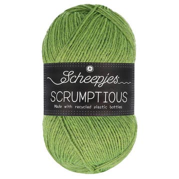 Scheepjes Scrumptious - 326 Matcha Chiffon Cake - Gerecycl, Hobby en Vrije tijd, Ophalen of Verzenden, Nieuw