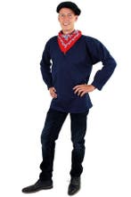 Blauwe kiel volwassenen man/vrouw, Kleding | Dames, Ophalen of Verzenden, Nieuw