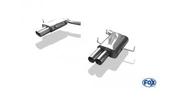 FOX BMW E39 M5 einddemper rechts/links - 2x80 type 10 rechts, Verzenden, Nieuw