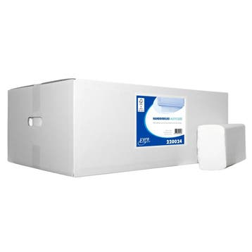 Z-Fold Handdoeken | EURO | FSC-Cellulose (2-Laags) | Wit |, Verzenden, Nieuw in verpakking