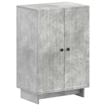 vidaXL Schoenenkast EDE 59,5 x 39,5 x 90 cm Bewerkt hout, Huis en Inrichting, Verzenden, Nieuw