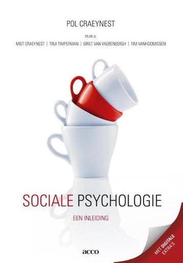 9789462925496 Sociale psychologie | Tweedehands, Verzenden, Gelezen, Pol Craeynest