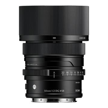 Sigma 50mm f/2.0 DG DN Contemporary L-mount Zwart, Verzenden