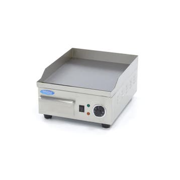 Grillplaat - Glad - 36 cm - incl. Opvangbak, Verzenden, Nieuw, Tafelgrill