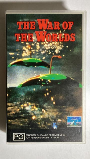 THE WAR OF THE WORLDS (IMPORT WITHOUT DUTCH SUBS) (VHS), Cd's en Dvd's, VHS | Film, Verzenden, Gebruikt