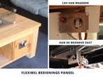 Gofire SUPERSET inbouwbrander rechthoek 75 x 25 cm |, Verzenden, Nieuw