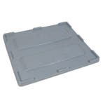 Kunststof deksel palletbox 1200x1000 mm grijs, Ophalen of Verzenden