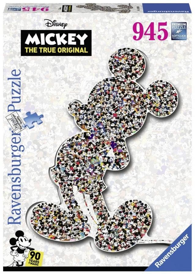 Walt Disney Shaped Birthday Mickey Puzzel (945 stukjes) |, Hobby en Vrije tijd, Denksport en Puzzels, Nieuw, Verzenden